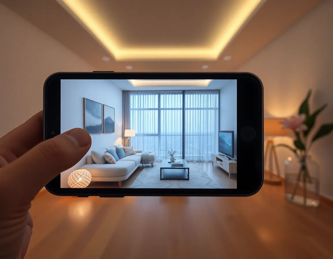 Free AI interior design generator — DecorAI app preview