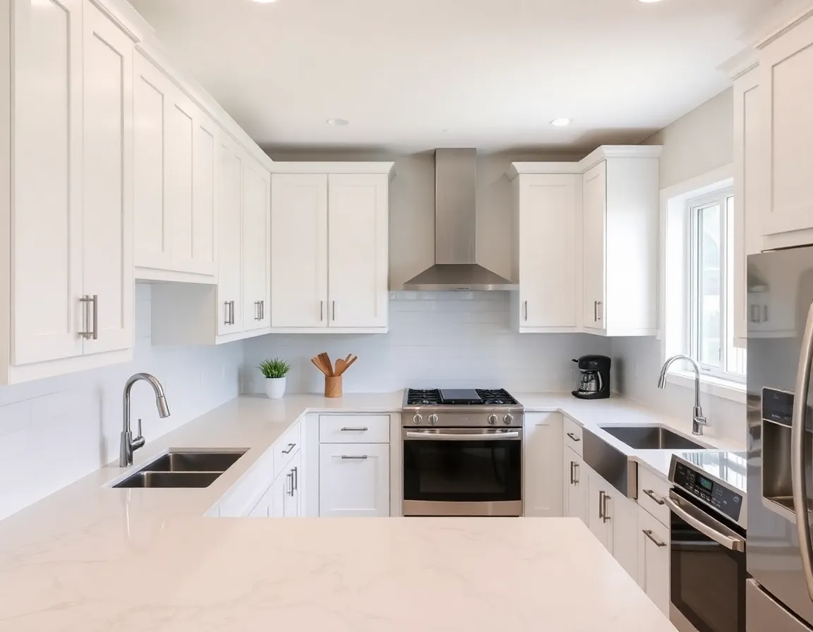 Kitchen after AI remodel by DecorAI — bright modern style